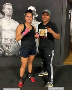 Sandra Magallon at Pound 4 Pound Boxing